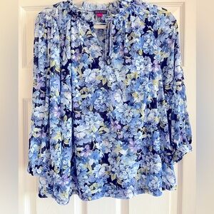 Blooming Floral Vince Camuto blouse